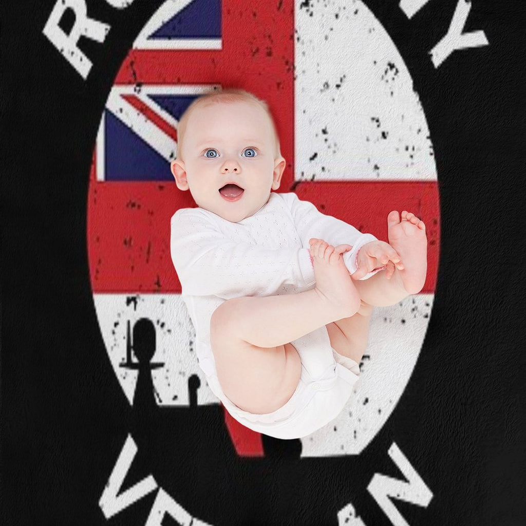 Royal Navy Veteran All-season Throw Blanket