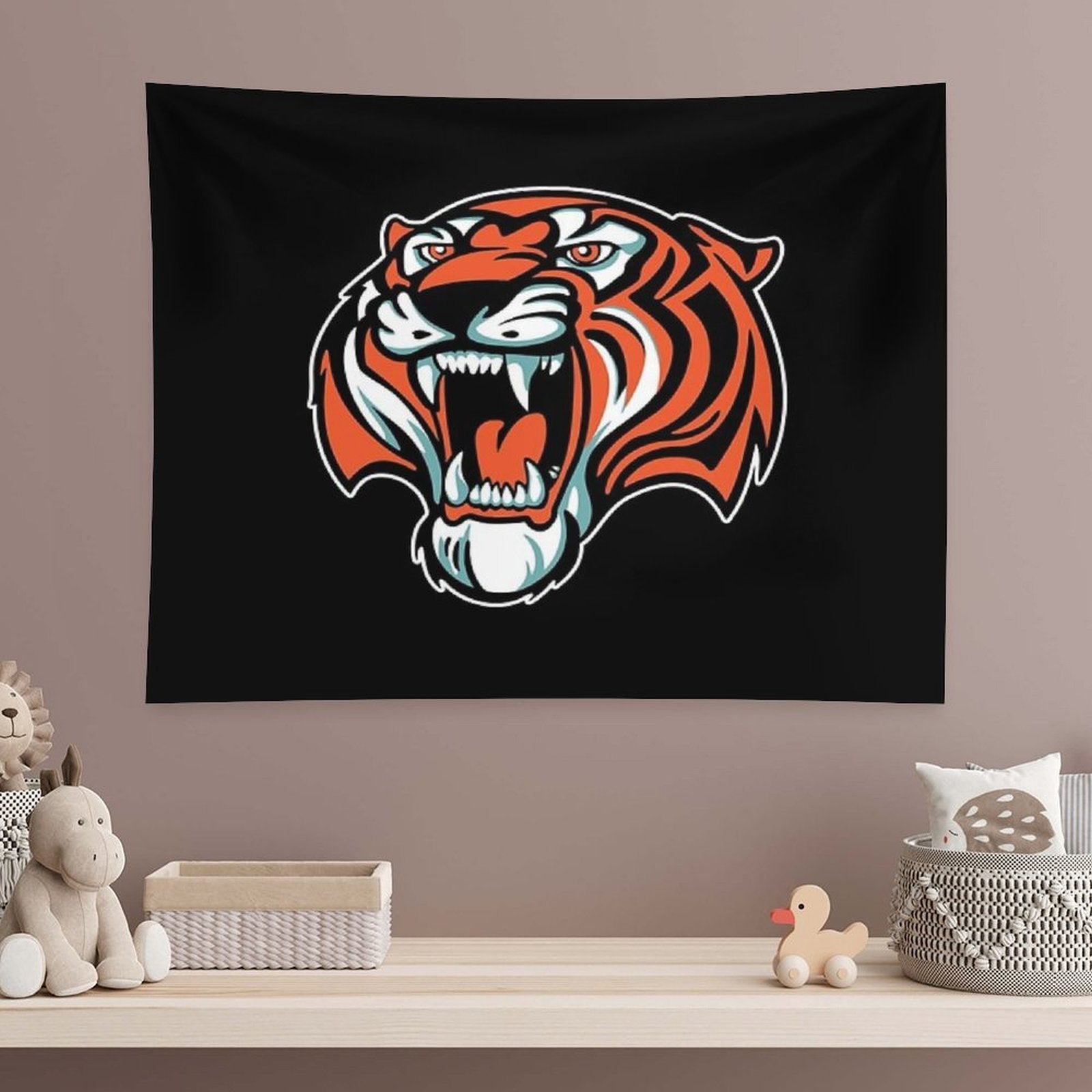 Amurskie Tigry Tapestry