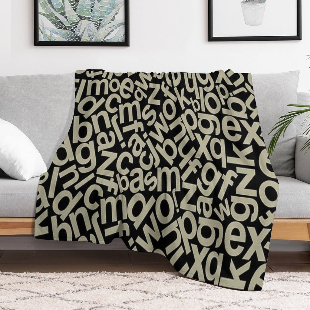 Damartinart Eco-conscious Throw Blanket