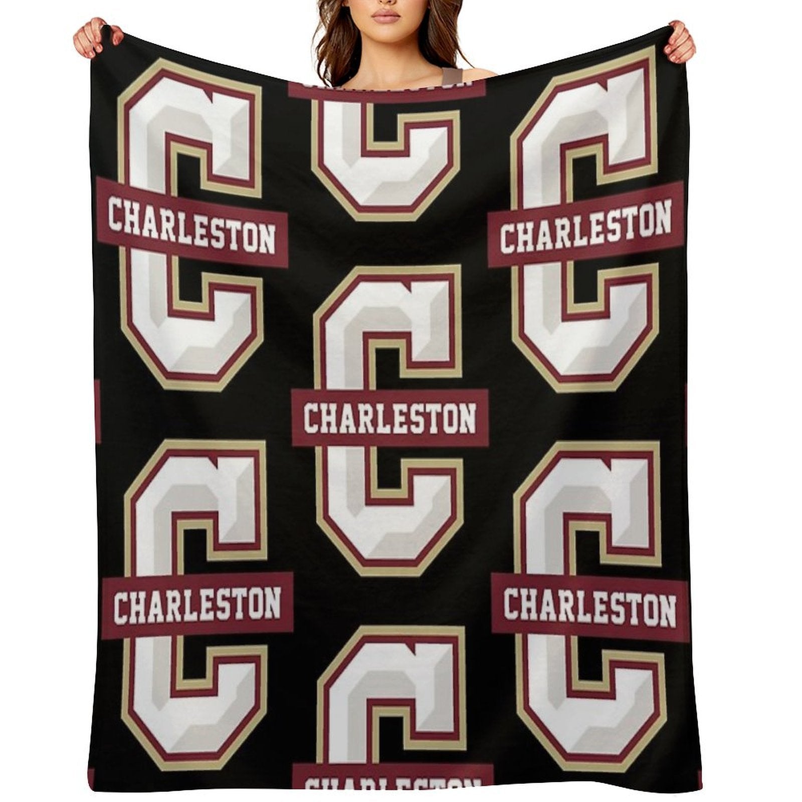 College of Charleston Cougars Gift-ready Throw Blanket
