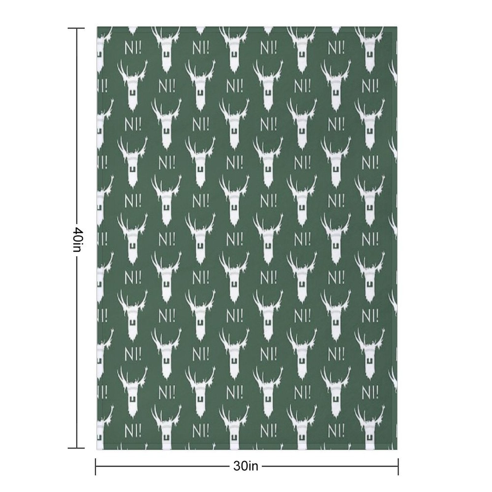 Ni! Plush Throw Blanket