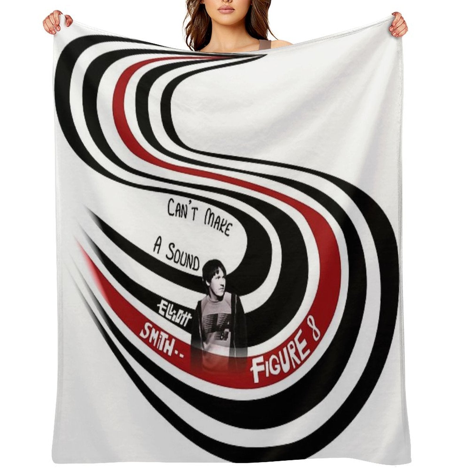 Elliott Smith Figure 8 Sustainable Throw Blanket