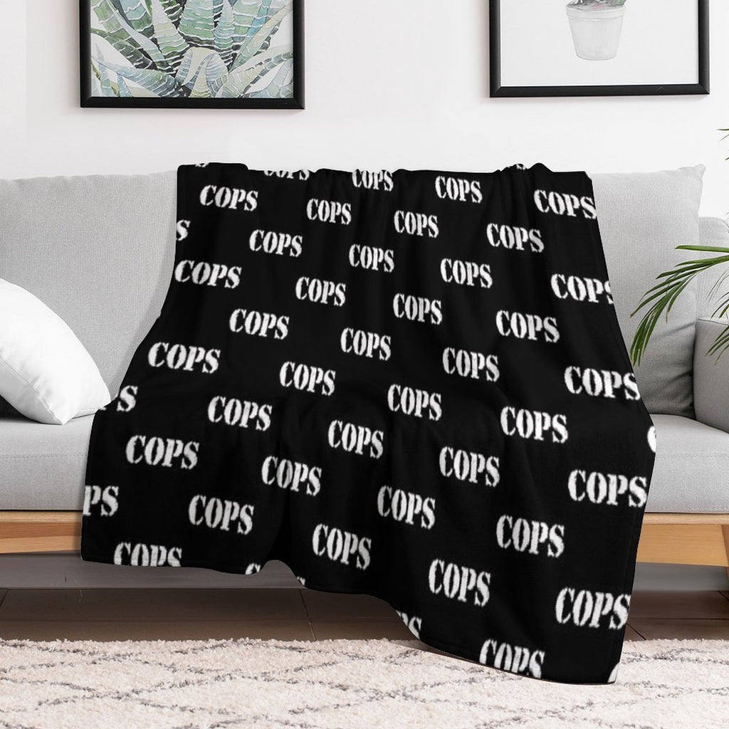 Cops All-season Throw Blanket