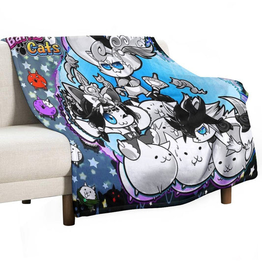 Battle Cats - Dartanyan Velvety-soft Throw Blanket