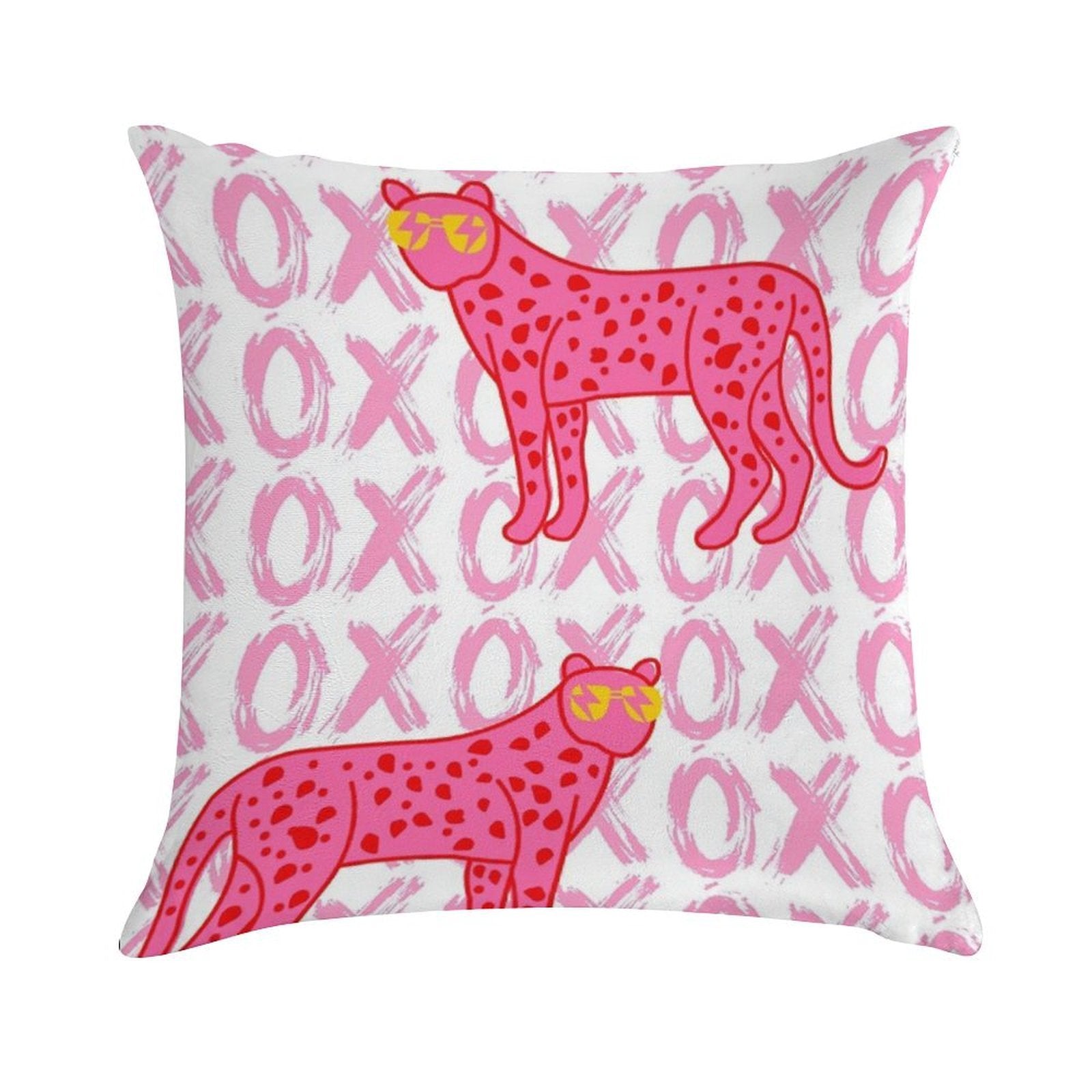 Cheetah Xoxo Soft Easy Maintenance Throw Pillow