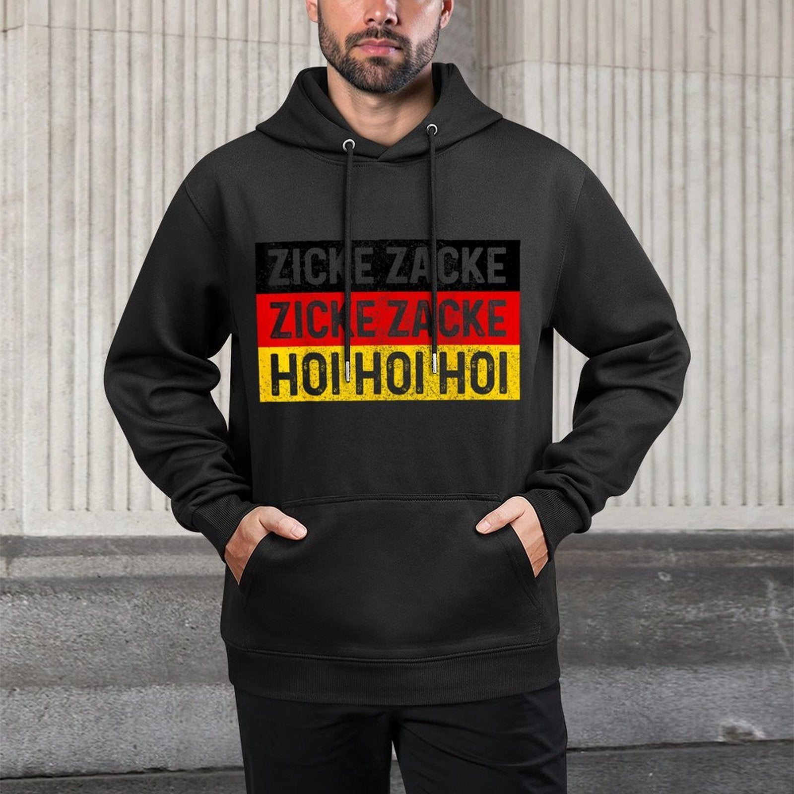 Zicke Zacke Hoi Oktoberfest German Party Funny Gift Moisture-Wicking Hoodie