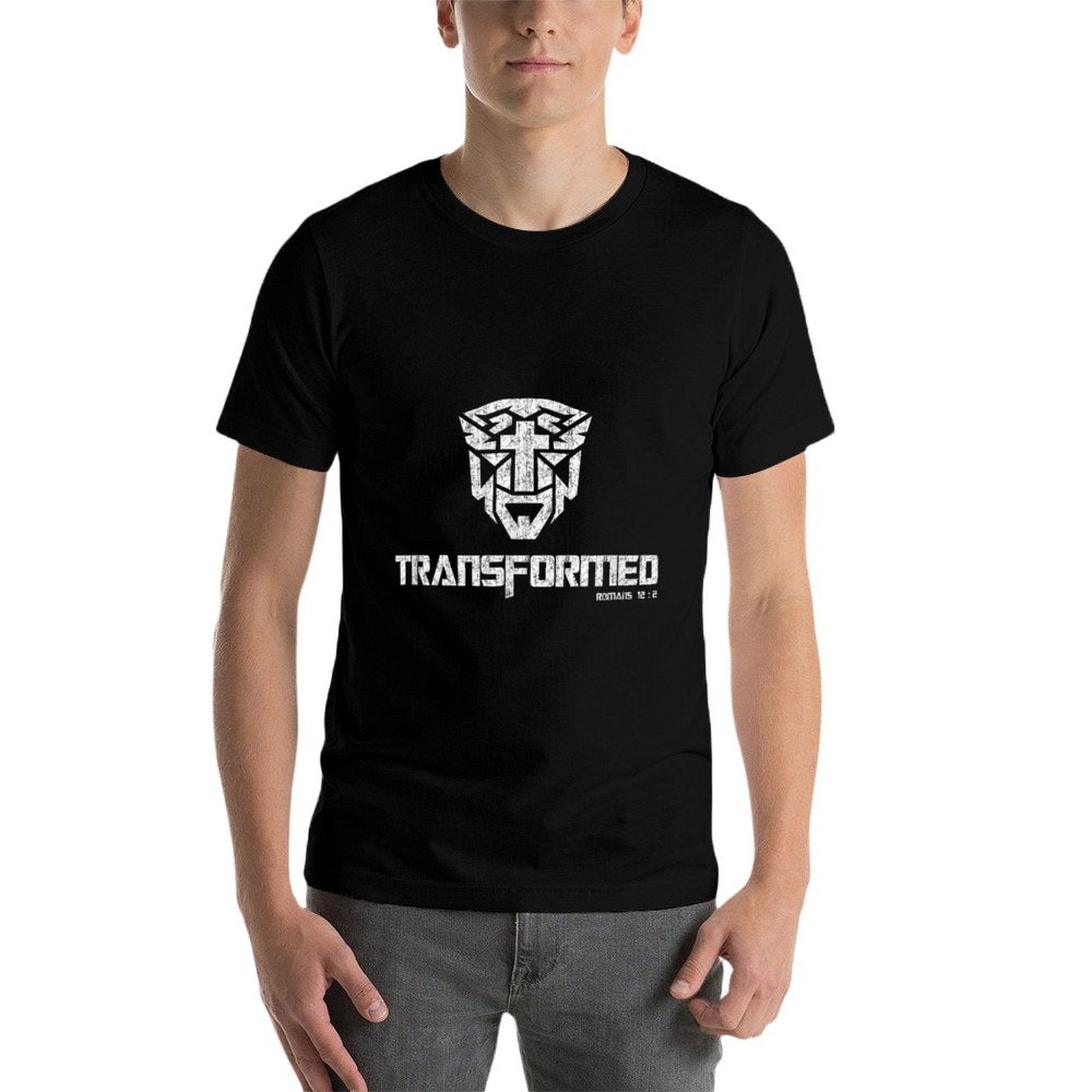 Transformed Jesus God Funny Christian T Gift Comfortable T-Shirt