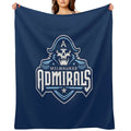 Cool Admirals Icon Easy Care Throw Blanket