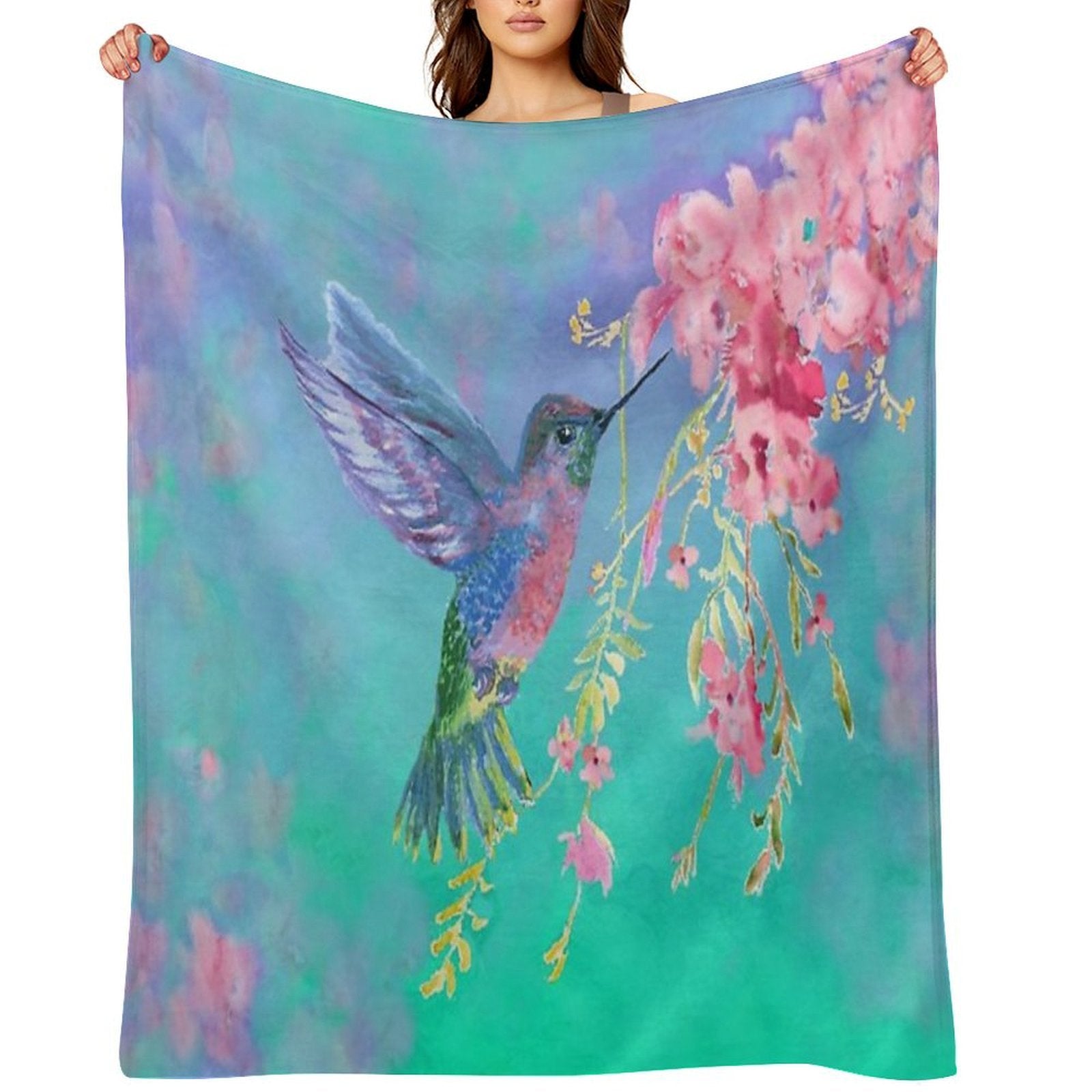 Live A Colorful Life Quick-dry Throw Blanket