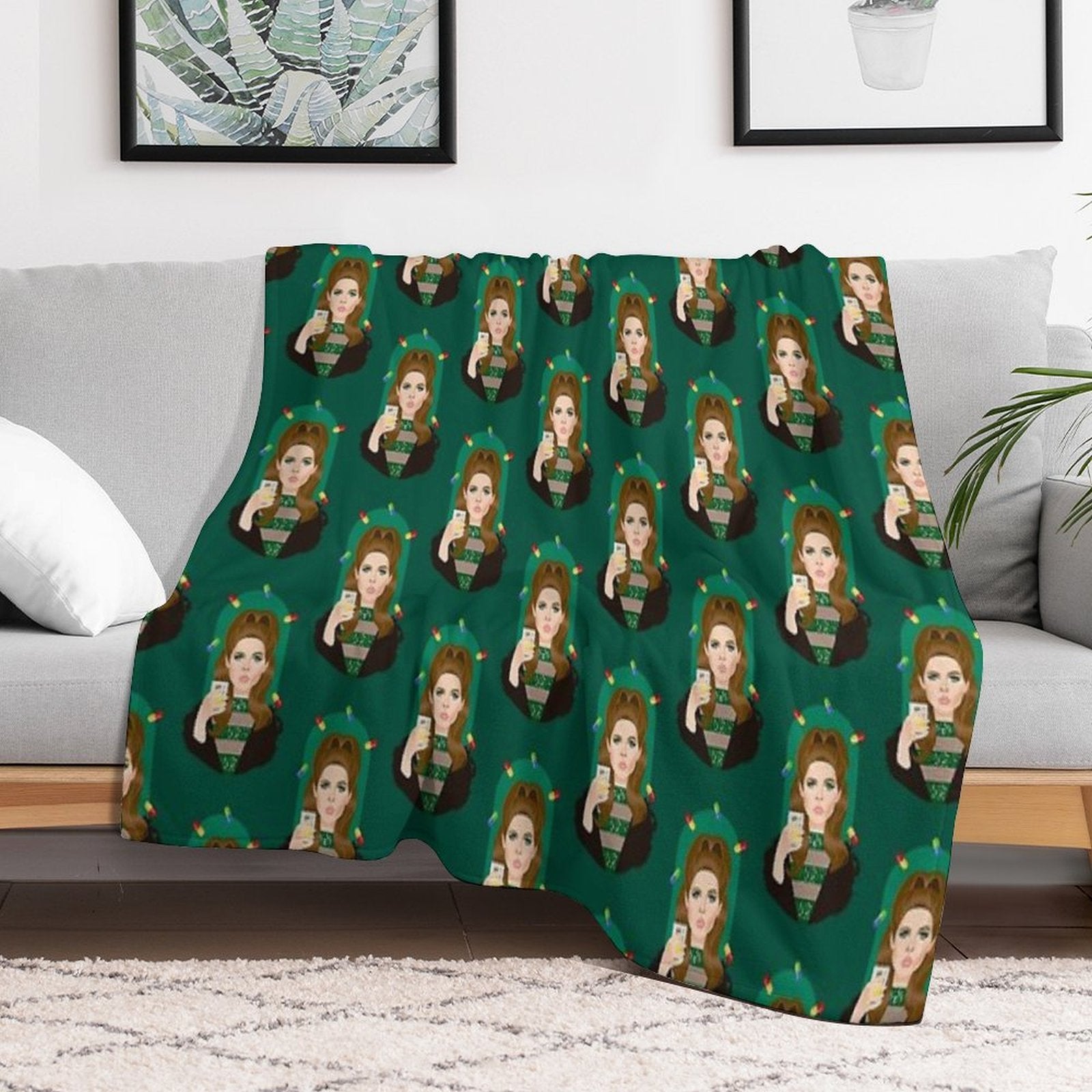 Neely O'Hara Lightweight Throw Blanket