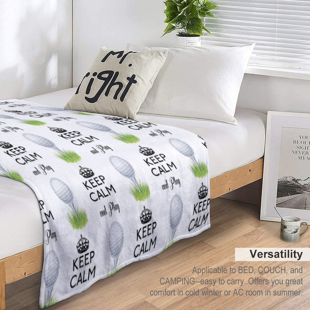Golf Durable Throw Blanket