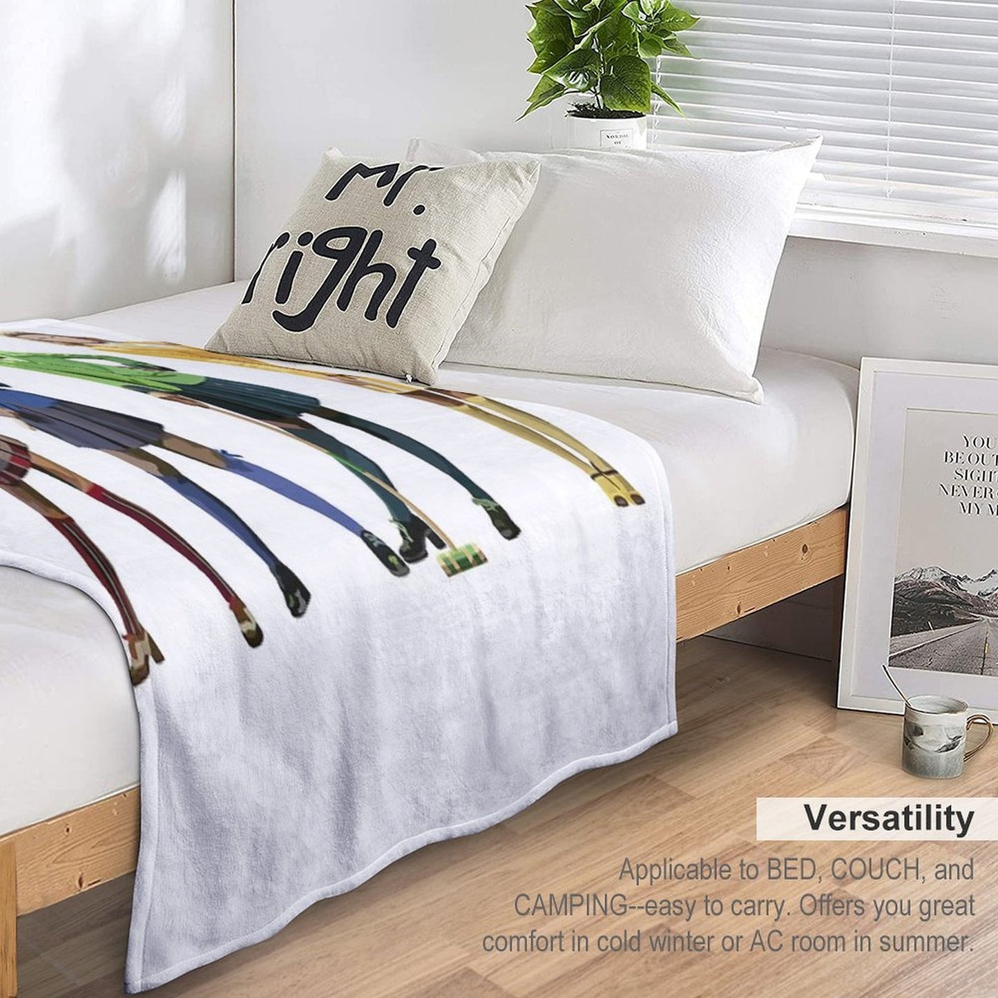 Heathers (west End) Shrink-resistant Throw Blanket