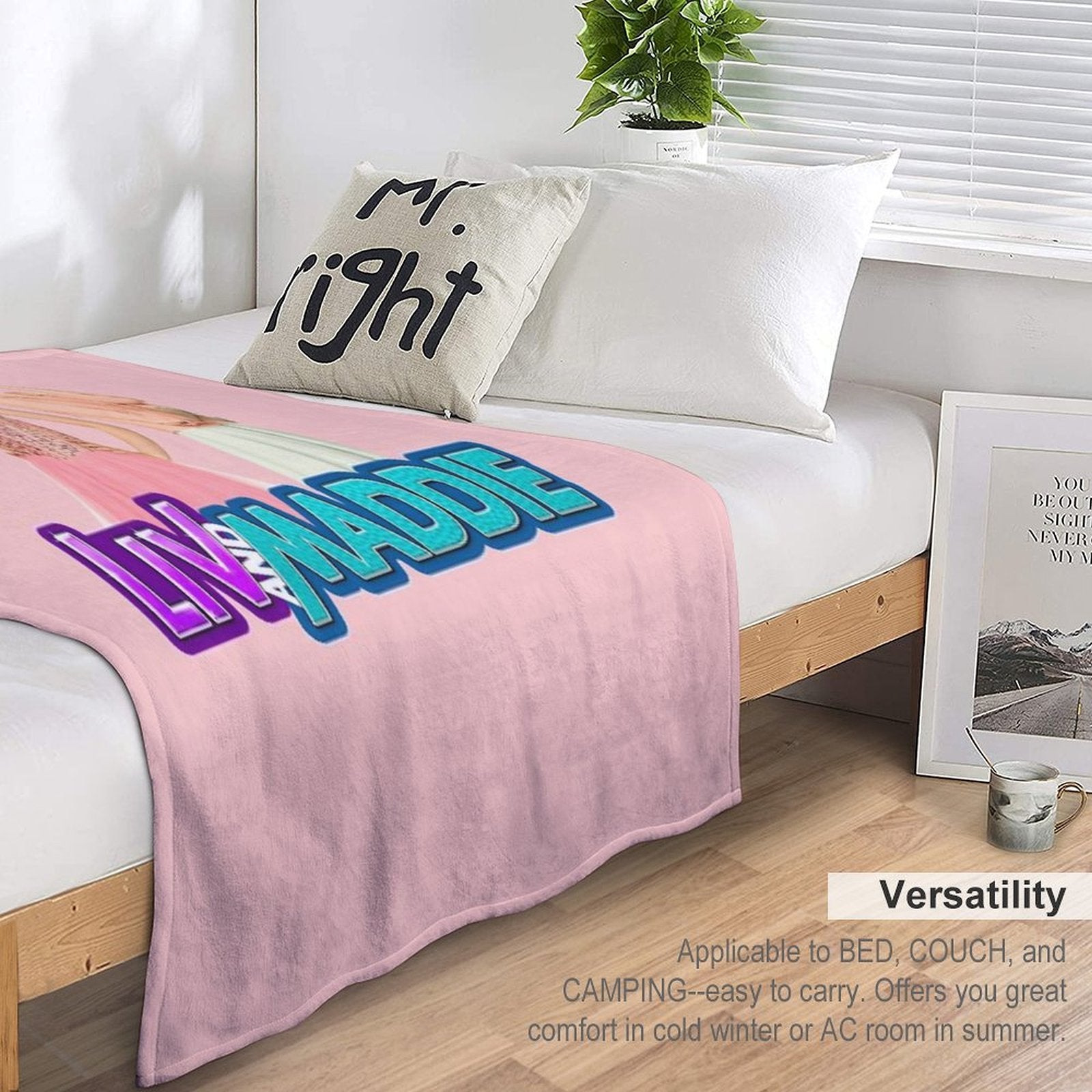 Liv And Maddie Multi-functional Throw Blanket