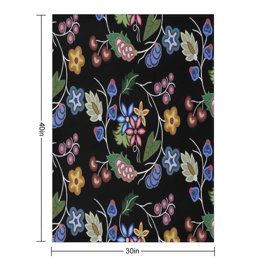 Anishnawbe Machine-washable Throw Blanket
