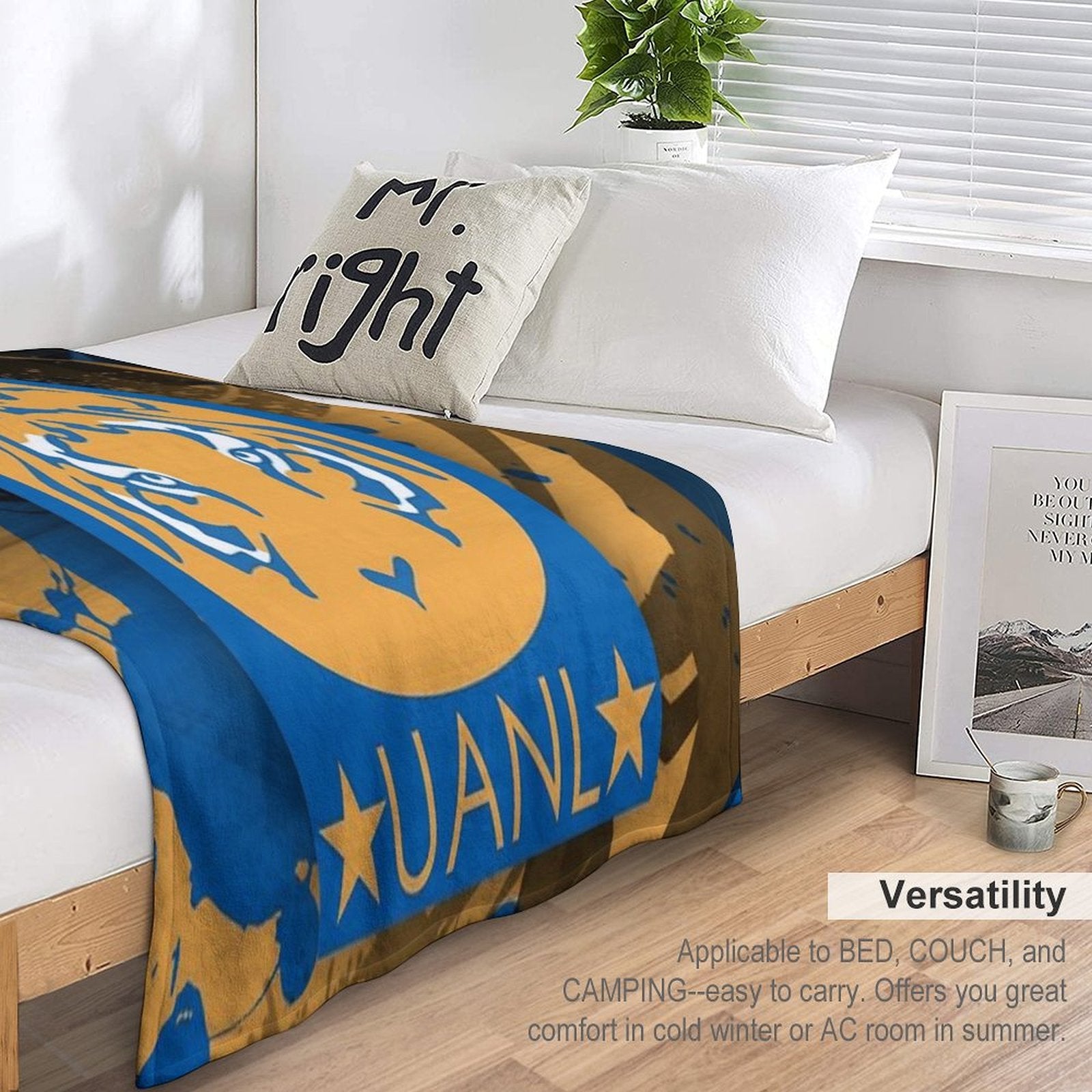 Tigres De La UANL Comfort Throw Blanket