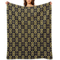 Repeating Pattern Comfort Throw Blanket