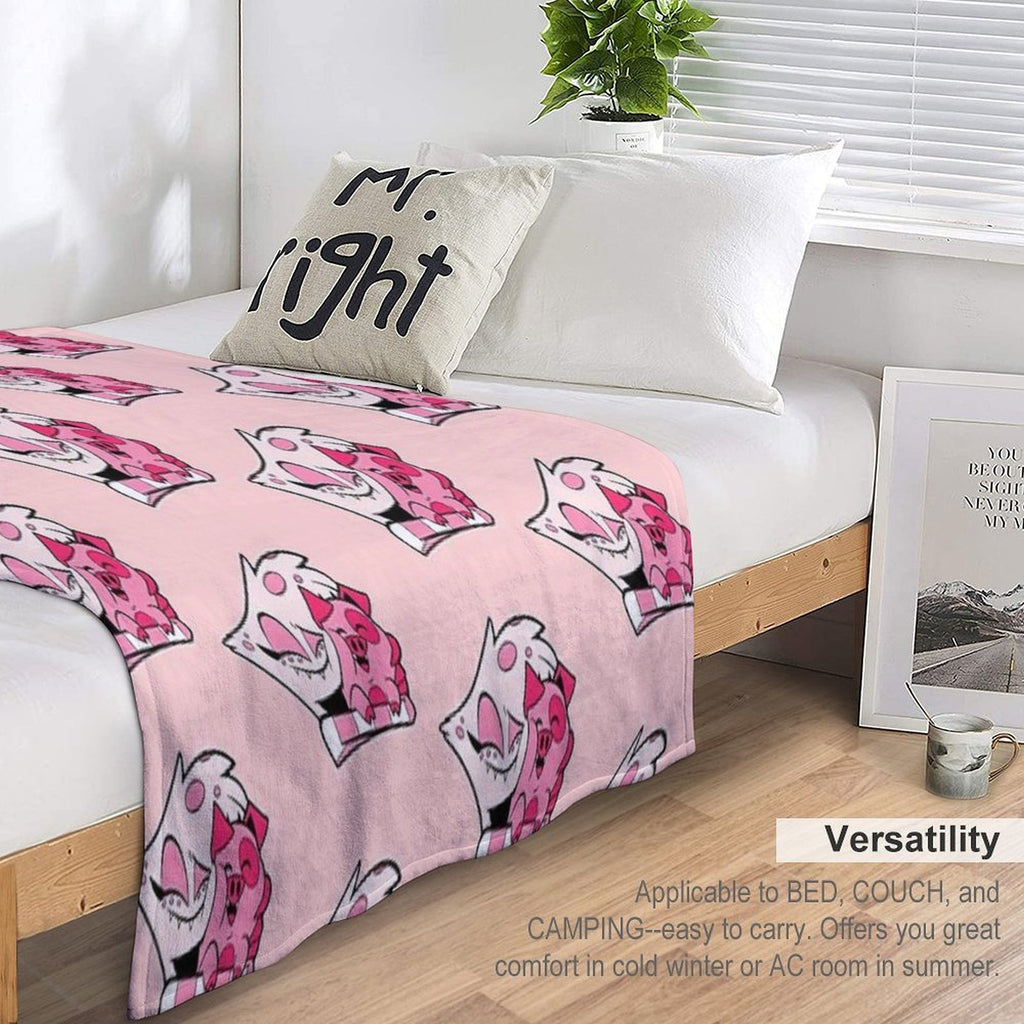 Angel Dust And Fat Nuggets Comfort Throw Blanket