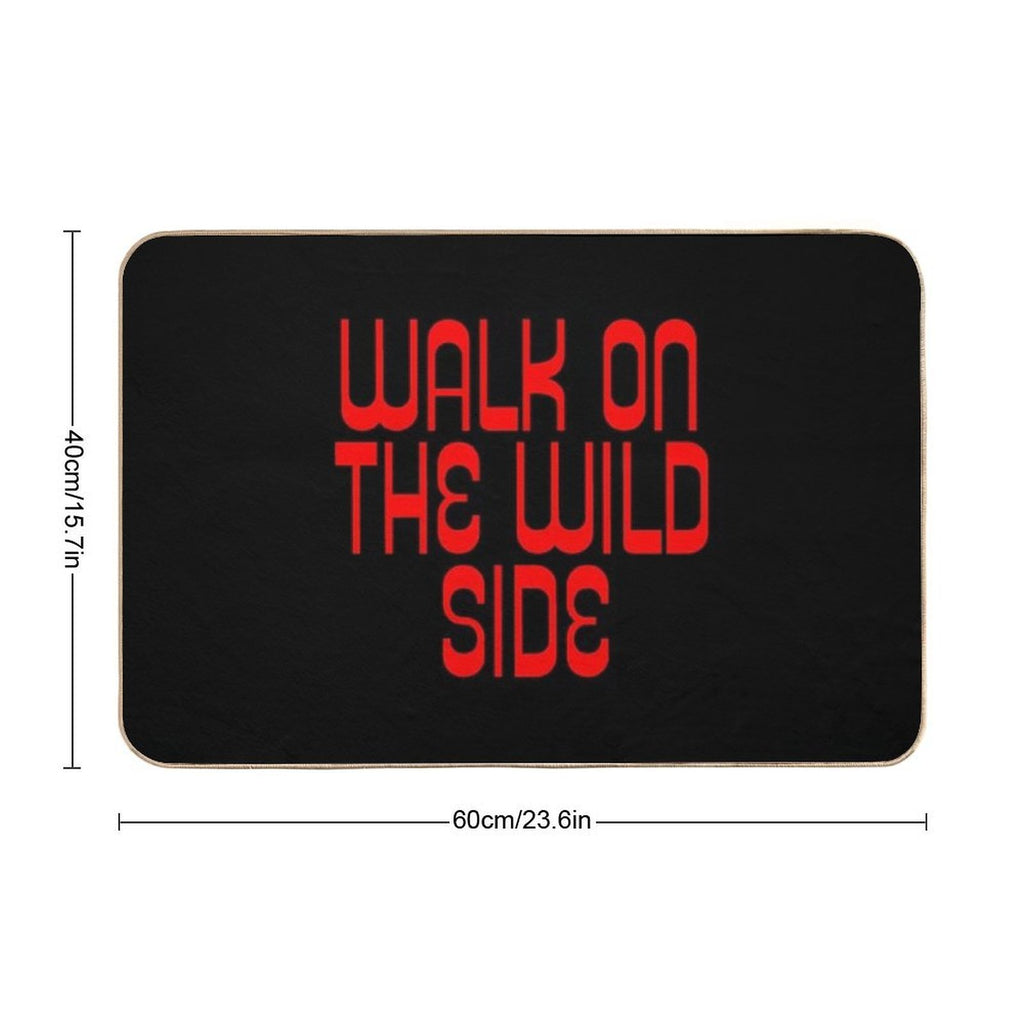 Walk On, Rock Style  Anti-Trip Bath Mat