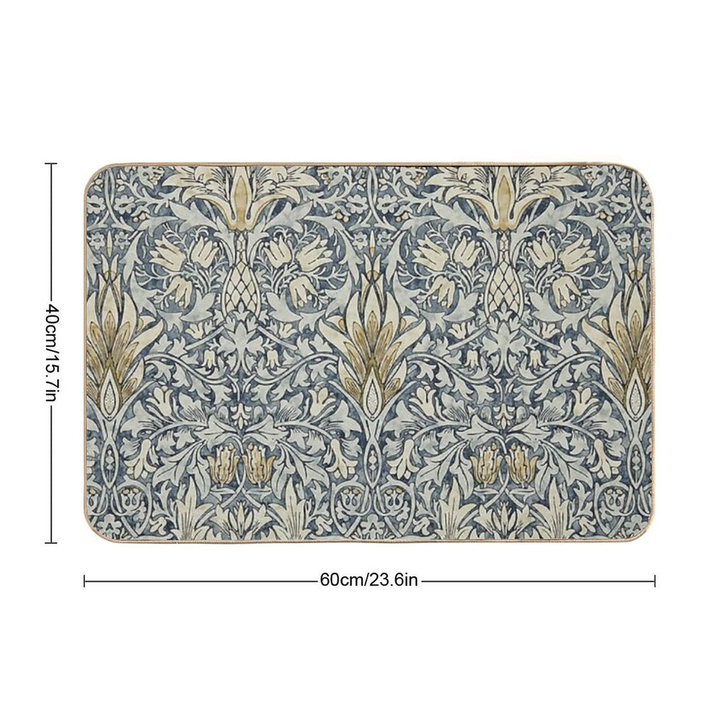 William Morris Snakeshead Pattern  Multi-Purpose Bath Mat