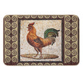 ANTIQUE ROMAN MOSAICS , ROOSTER Durable Bath Mat