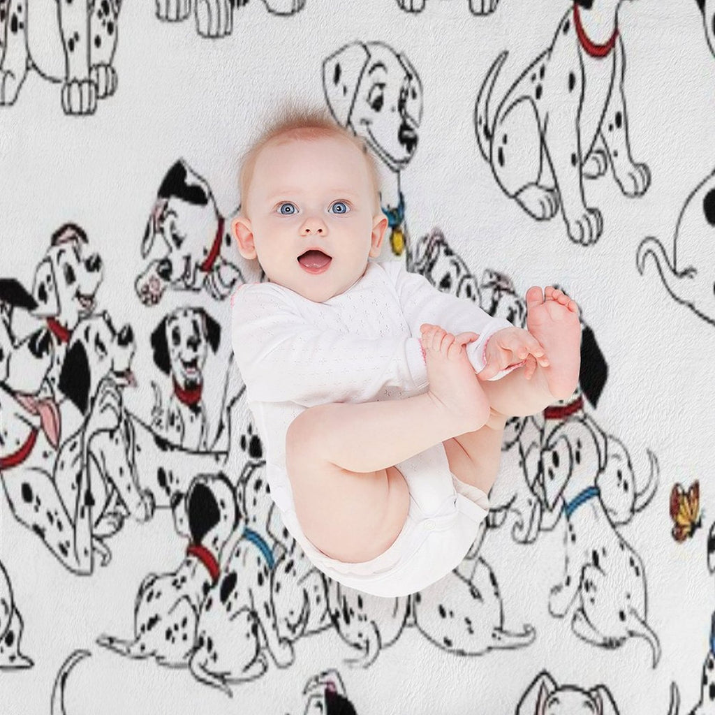 101 Dalmatians Quick-dry Throw Blanket