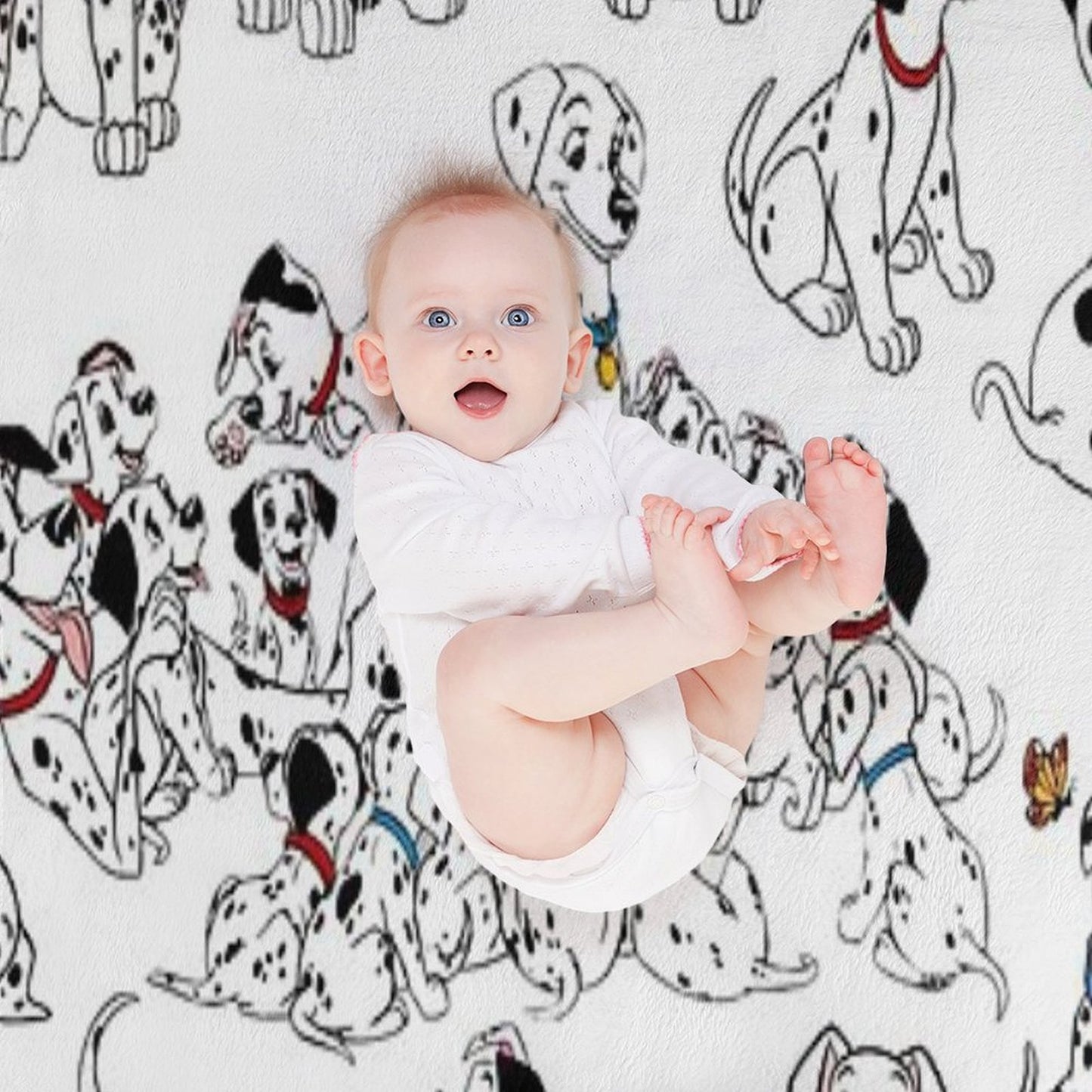 101 Dalmatians Quick-dry Throw Blanket