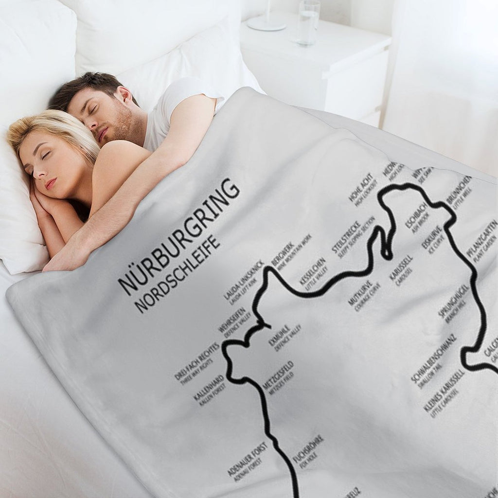 The Nurburgring - Nordschleife Anti-pilling Throw Blanket