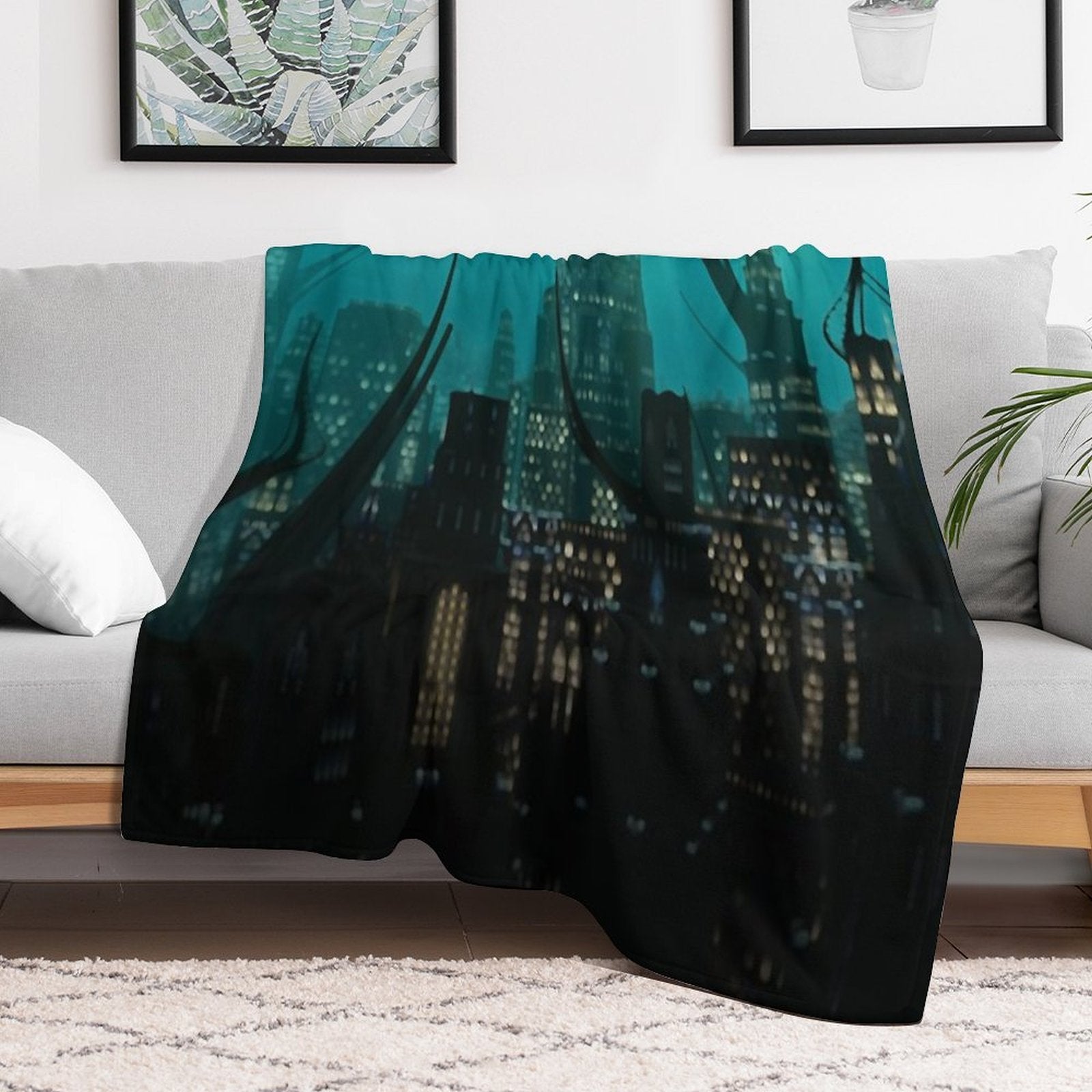 Amaurot Sustainable Throw Blanket