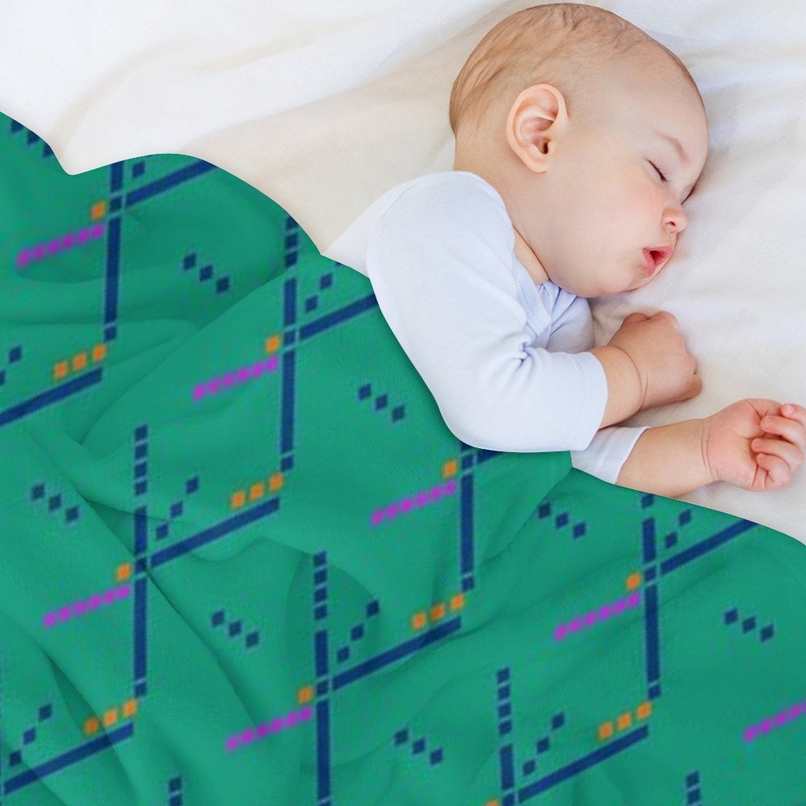 PDX Portland Airport Carpet Quick-dry Throw Blanket