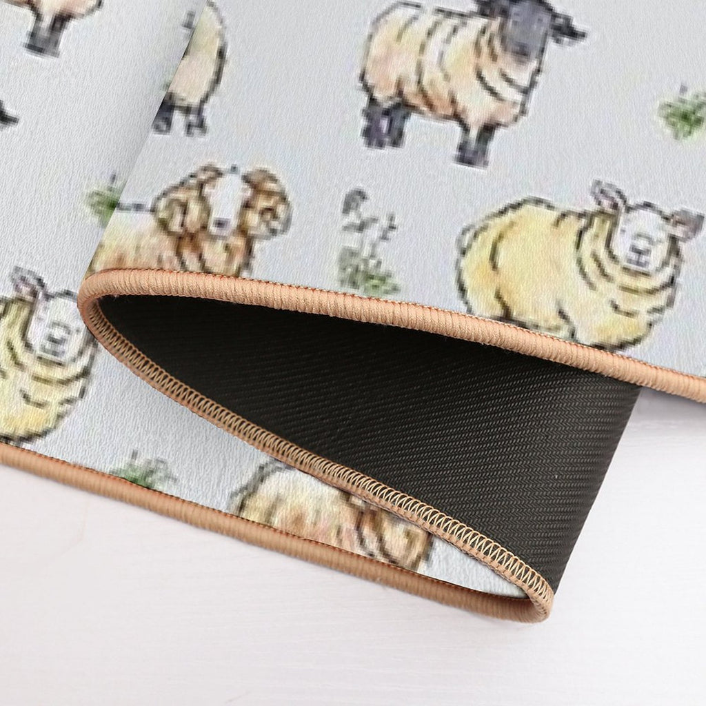 British Sheep  Odorless Bath Mat