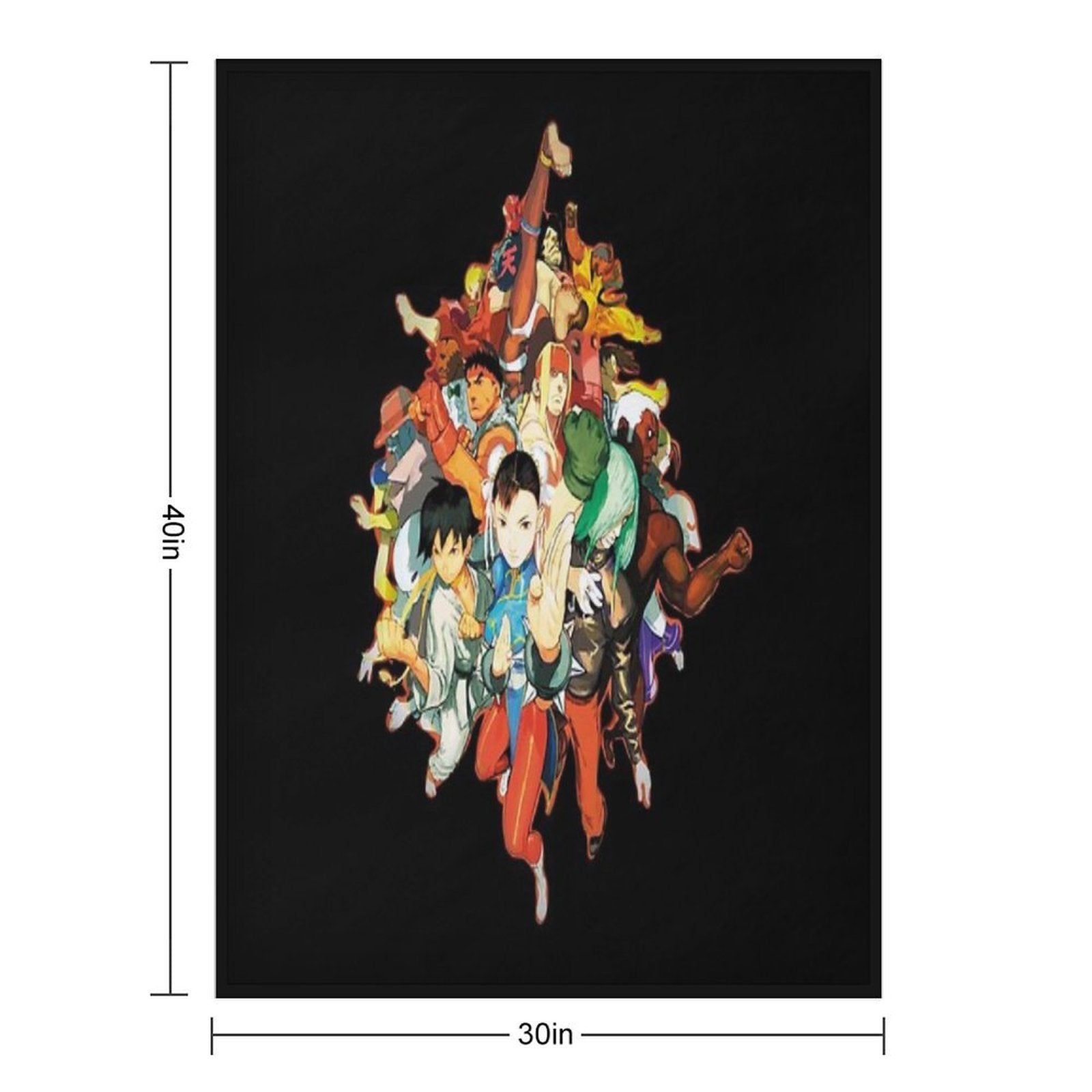 THIRD ROUND Anti-pilling Throw Blanket