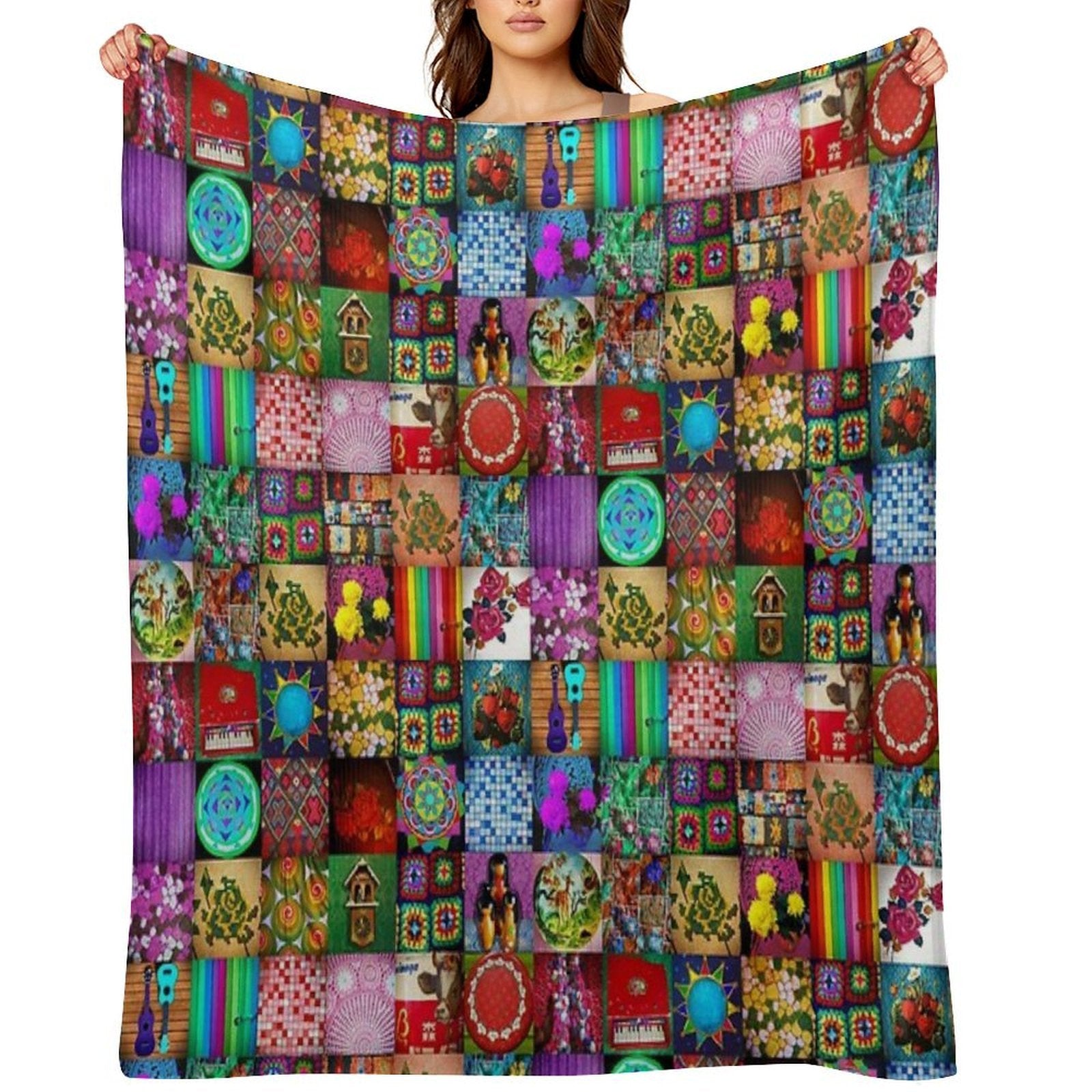Grace's House Plush Throw Blanket
