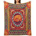 Roma Mosaic Premium Throw Blanket