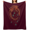 Draconic Dice Keeper - Roleplayer Gamer All-season Throw Blanket