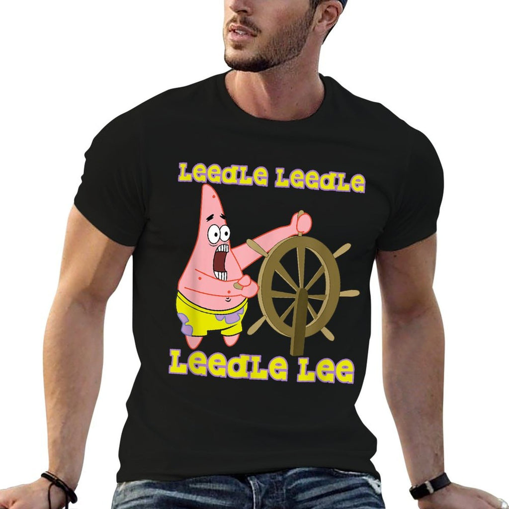 Mademark X SpongeBob SquarePants - Patrick Star - Leedle Leedle Leedle Lee  Relaxed-fit T-Shirt