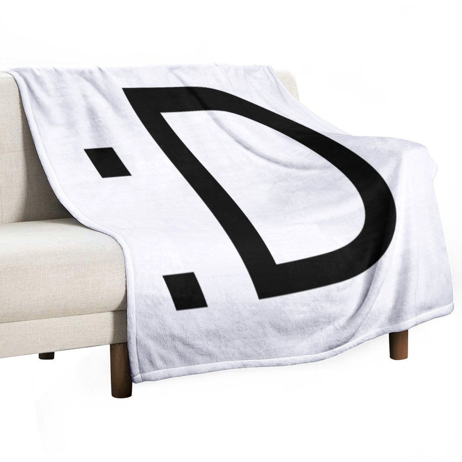 D Eco-conscious Throw Blanket
