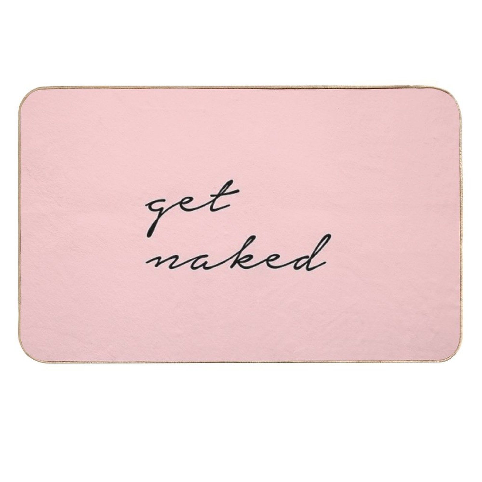 Get Naked  Easy To Clean Bath Mat