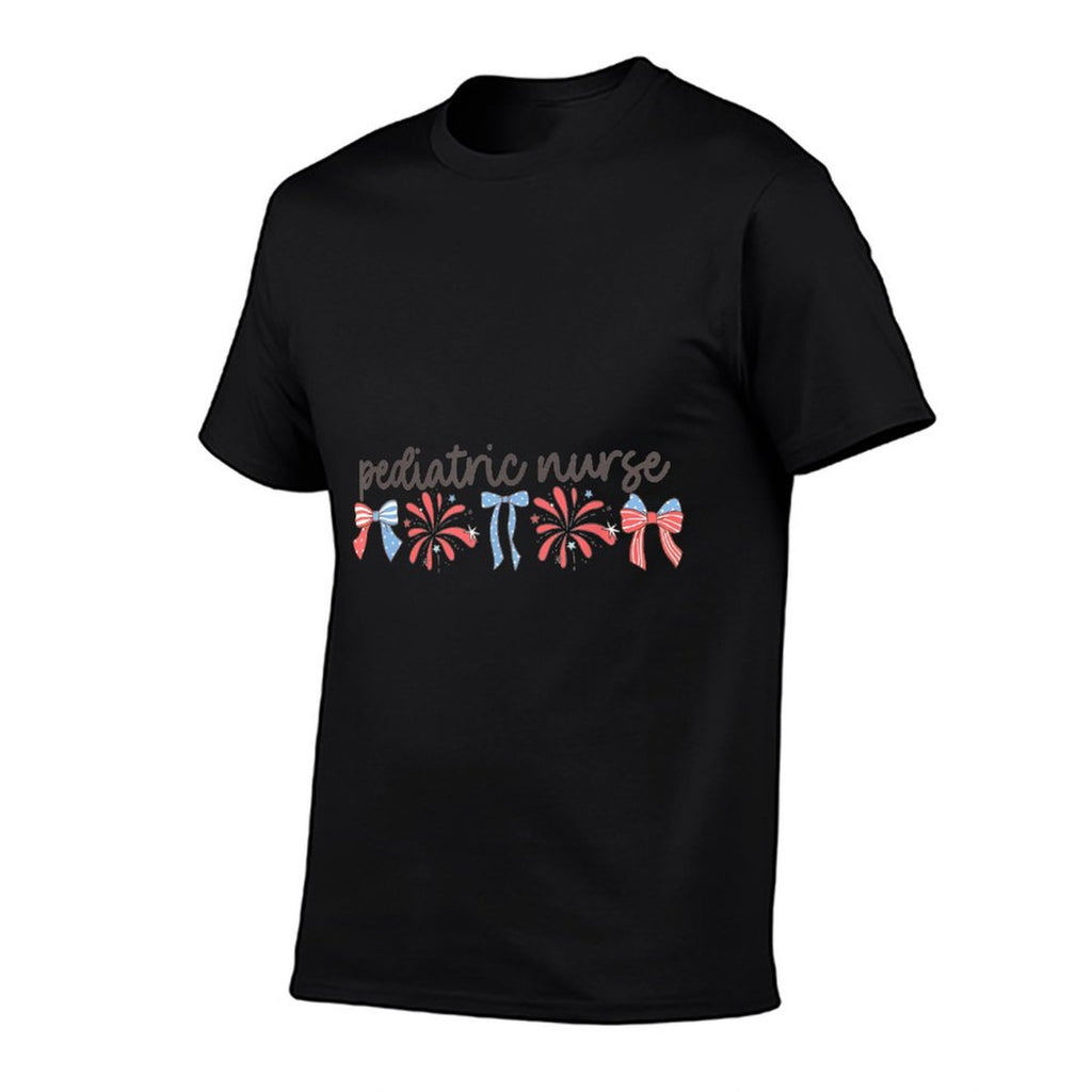 Pediatric Nurse 4th of July Peds Nurse Pediatric Nurse  Slim-fit Cut T-Shirt