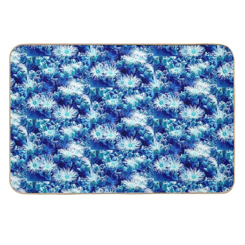 Blue Nature  Non-Slip Bath Mat