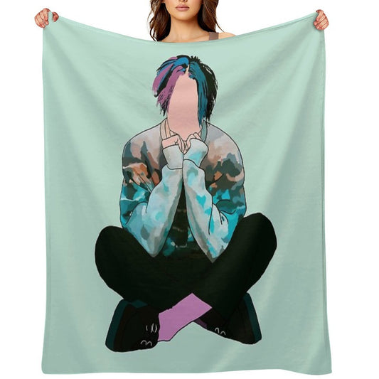 Yungblud Weird All-season Throw Blanket