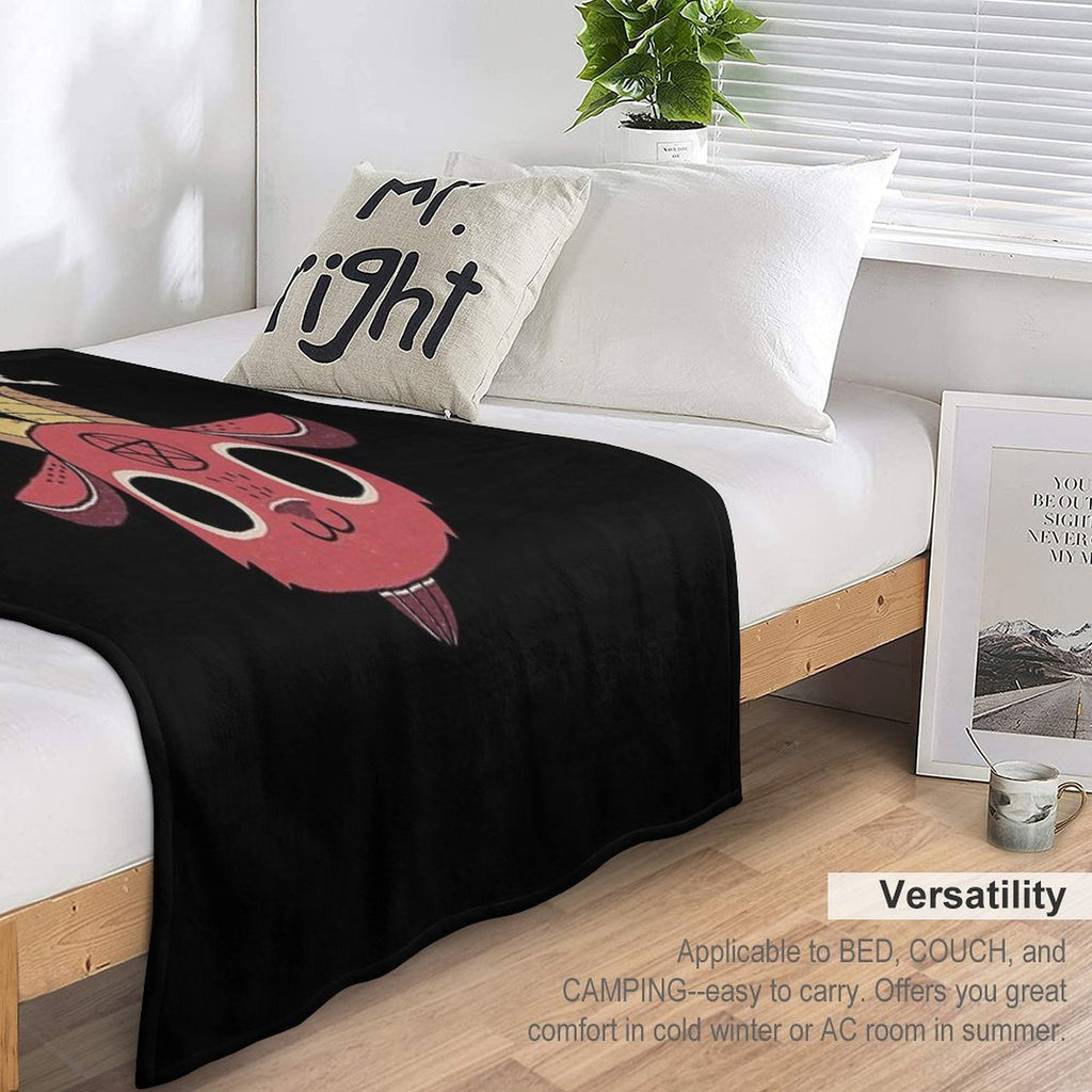 Cute As Hell Travel-friendly Throw Blanket