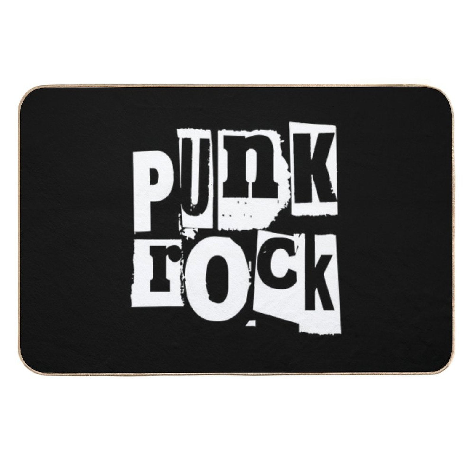 Punk Rock Durable Bath Mat