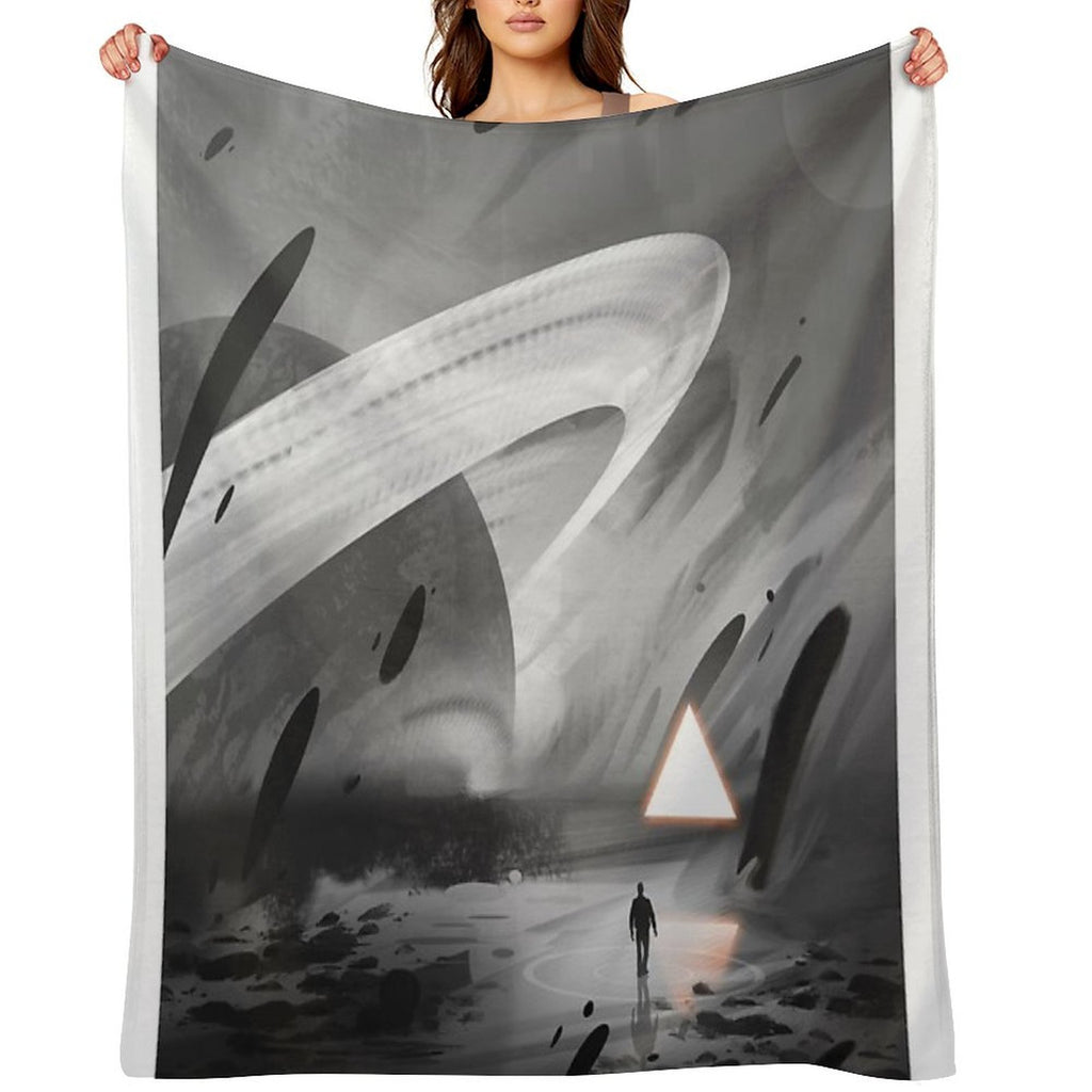 Inkworld Plush Throw Blanket