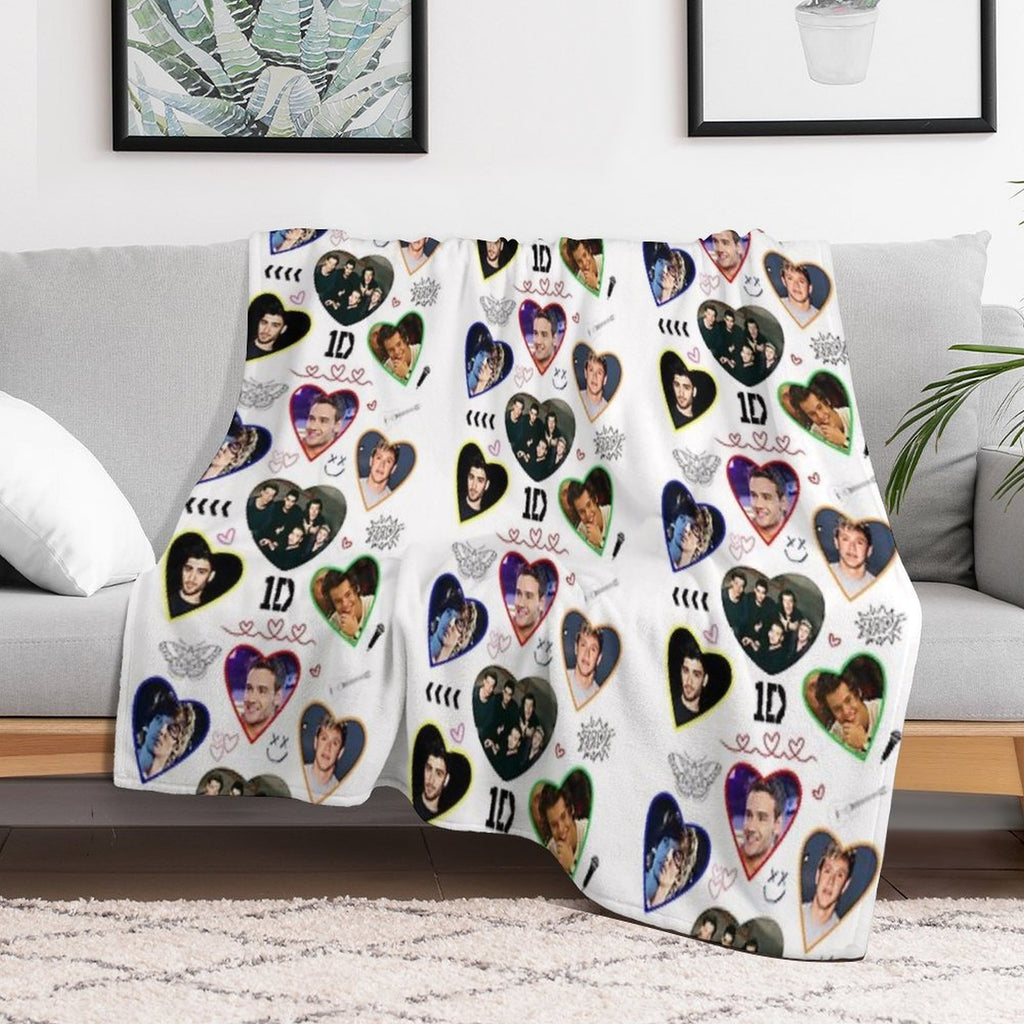 ONE DIRECTION Compact Throw Blanket