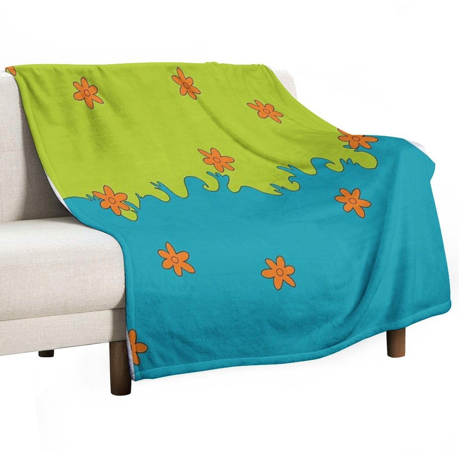 Mystery Pattern Wrinkle-free Throw Blanket