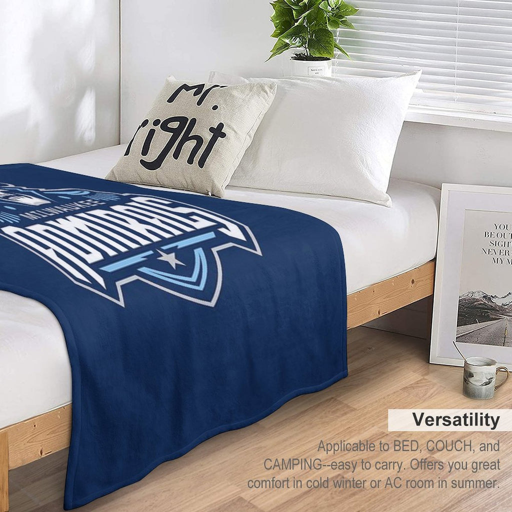 Cool Admirals Icon Easy Care Throw Blanket