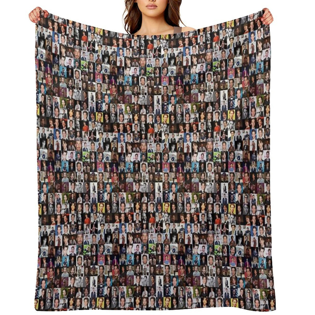 Christian Borle Collage - Many Items Available Plush Throw Blanket