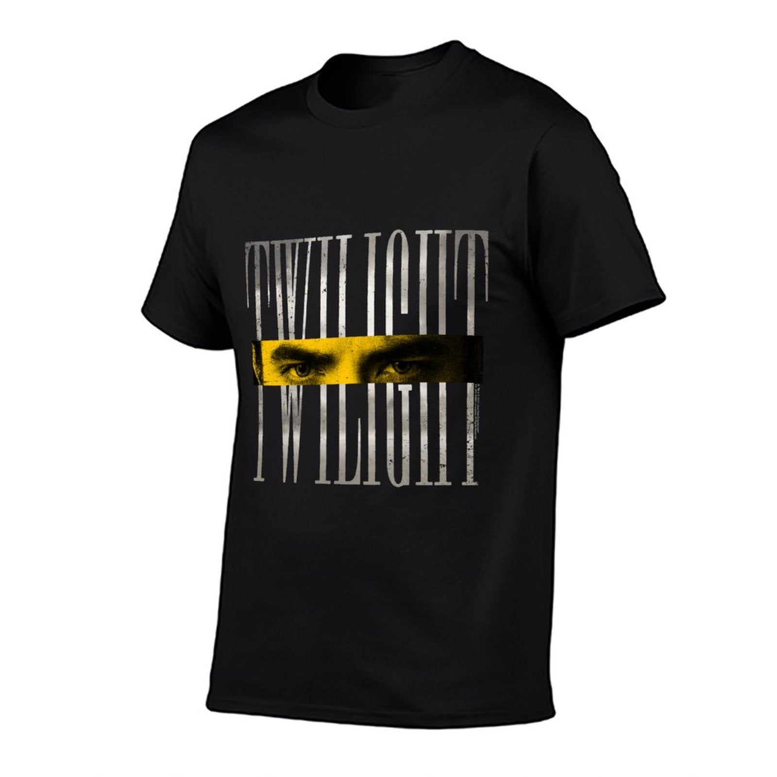 Twilight Saga Edward's Eyes with Retro Logo Movie Sweatshirt  Moisture-wicking T-Shirt