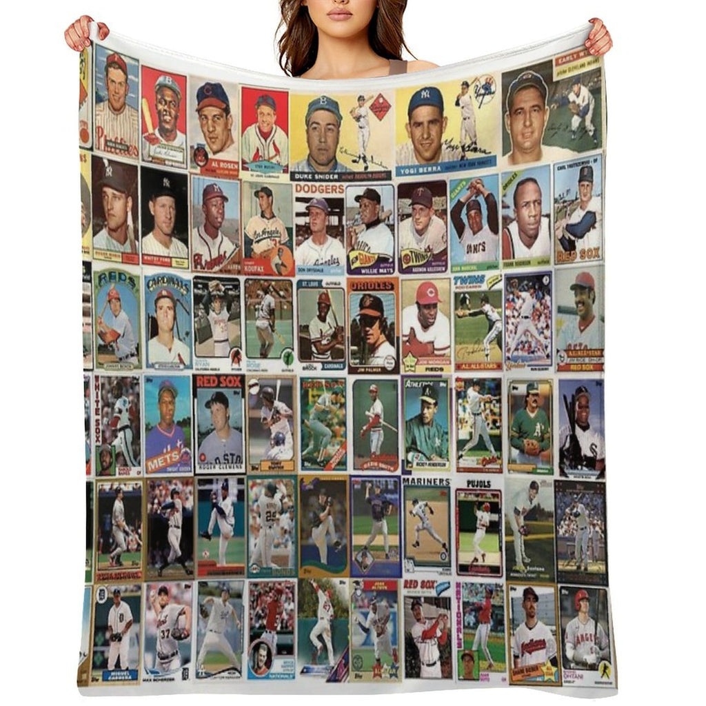 Baseball Through The Years Quick-dry Throw Blanket
