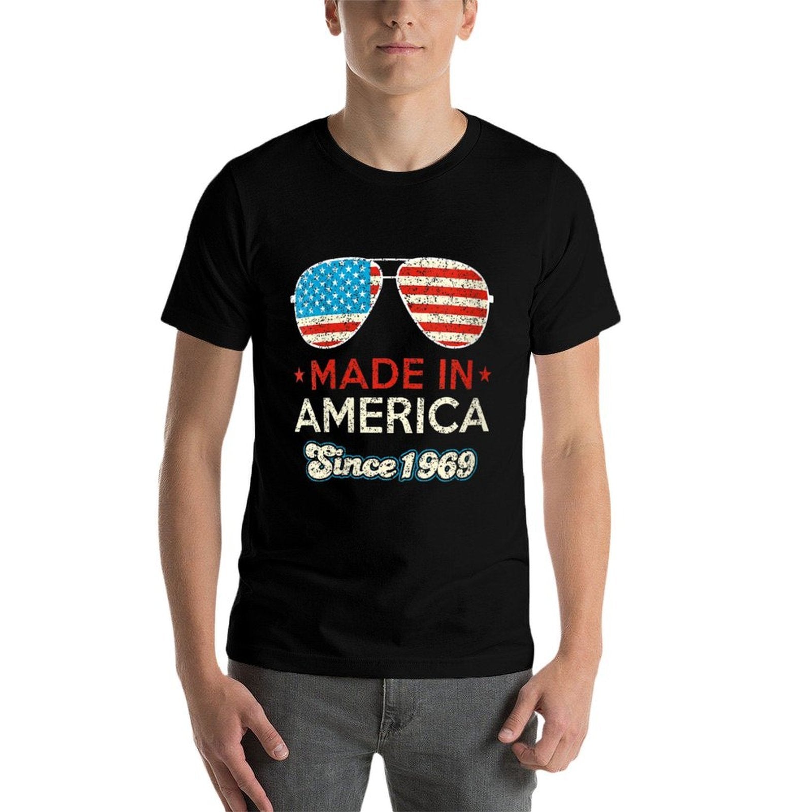 Womens 50th Birthday Gift Distressed 1969 Men Women  Graphic-printed T-Shirt